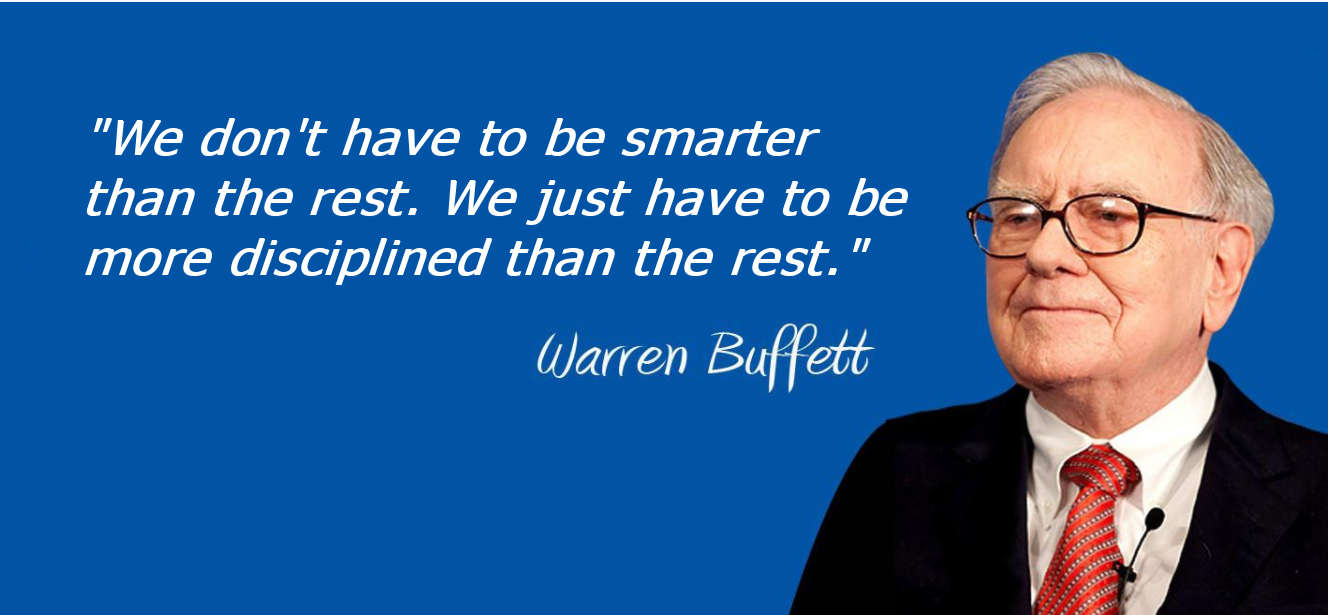 Warren Buffet Quote- discipline