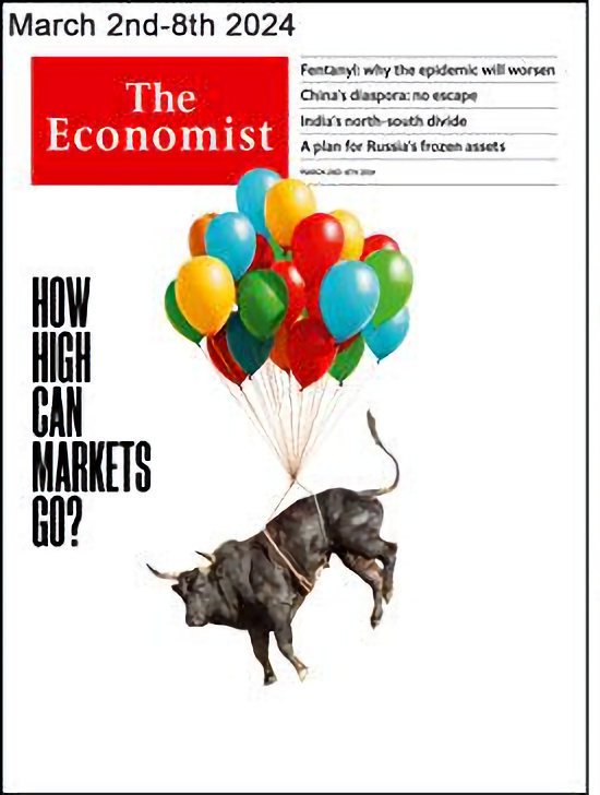 Economist Magazine Cover -How High Markets
